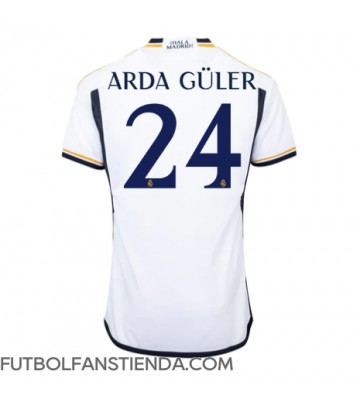 Real Madrid Arda Guler #24 Primera Equipación 2023-24 Manga Corta